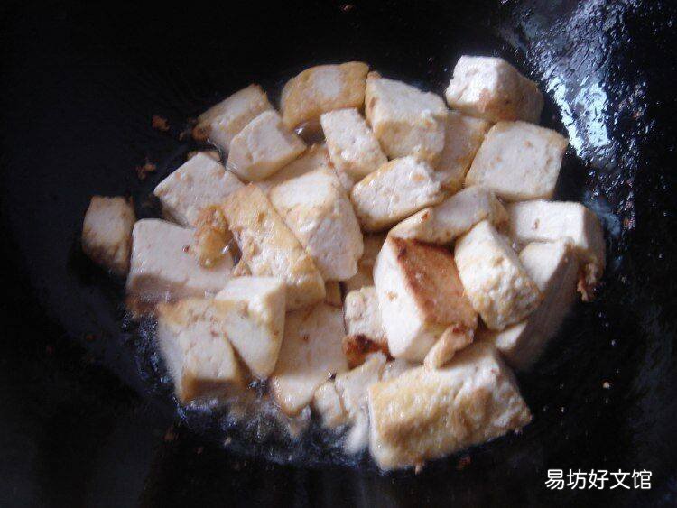 豆腐炒辣椒怎么做