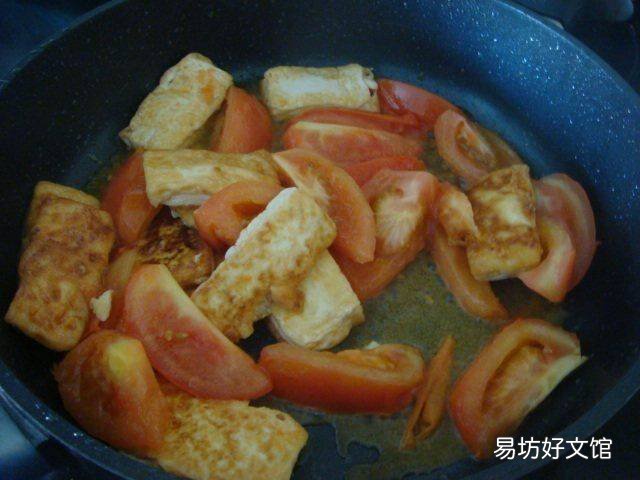 豆腐炒西红柿怎么做