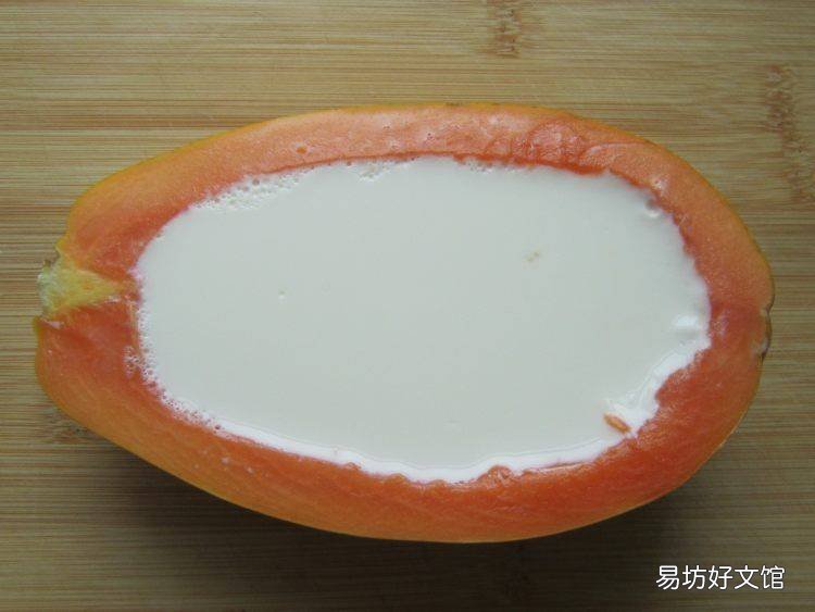 木瓜牛奶怎么做