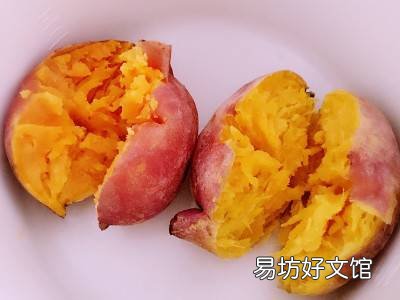 在微波炉里烤红薯怎么烤