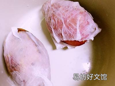 在微波炉里烤红薯怎么烤