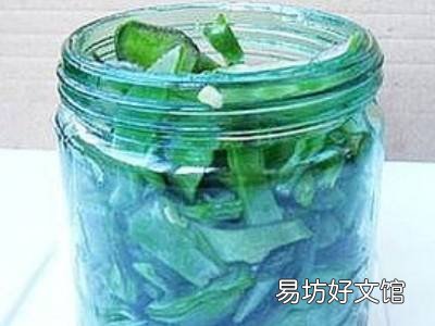 扁豆怎么腌制咸菜