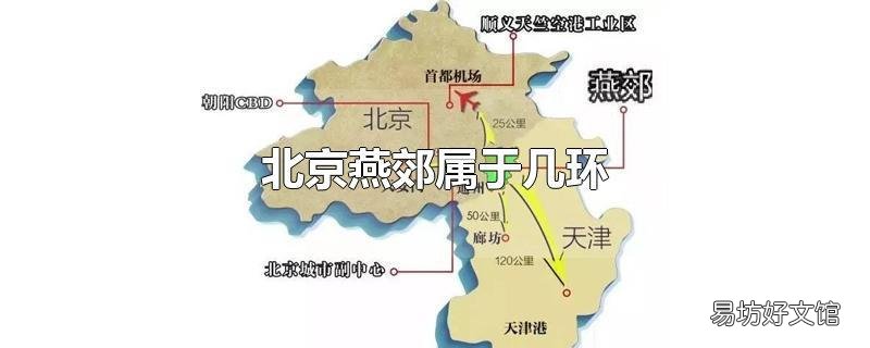 北京燕郊属于几环