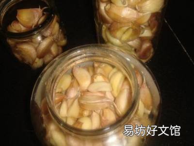 醋泡蒜怎么制作方法
