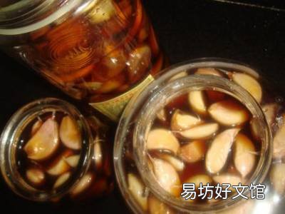 醋泡蒜怎么制作方法