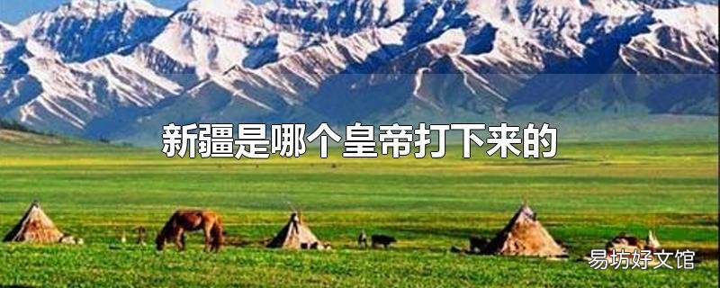 新疆是哪个皇帝打下来的