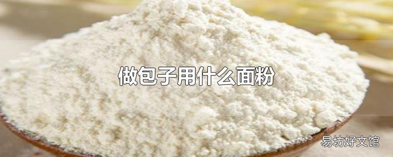做包子用什么面粉