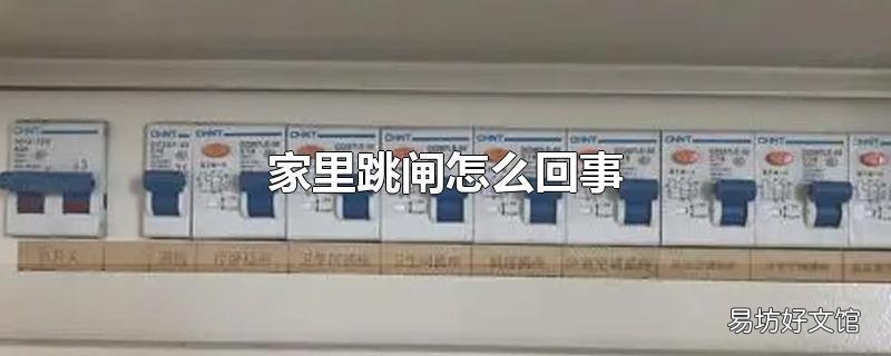 家里跳闸怎么回事