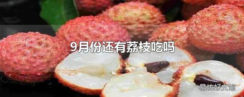 9月份还有荔枝吃吗