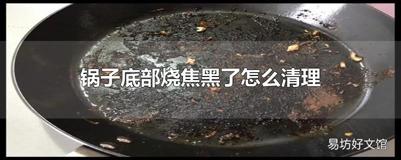 锅子底部烧焦黑了怎么清理