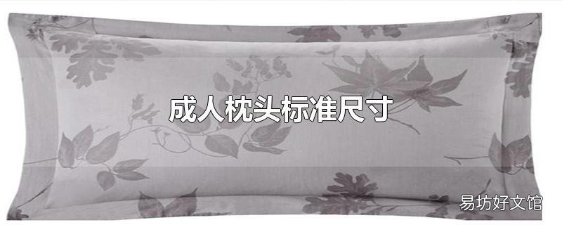 成人枕头标准尺寸