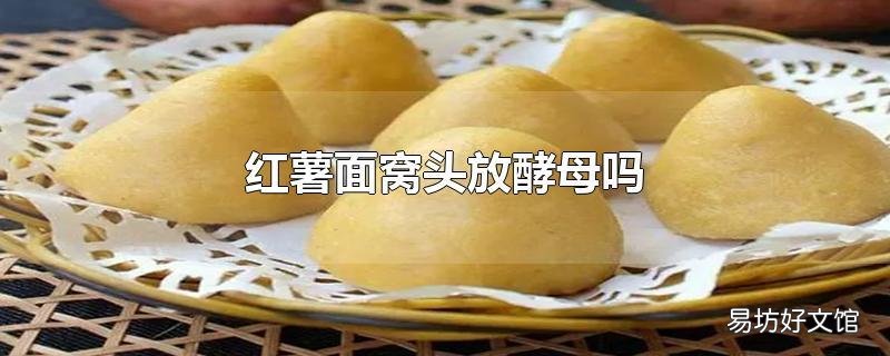 红薯面窝头放酵母吗