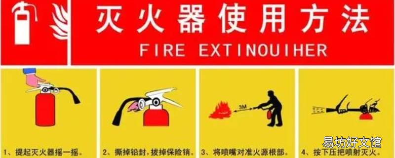 各种灭火器的用途及使用方法