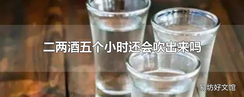 二两酒五个小时还会吹出来吗