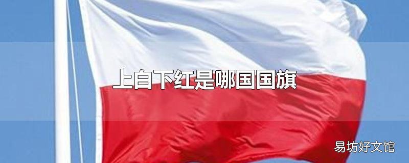 上白下红是哪国国旗
