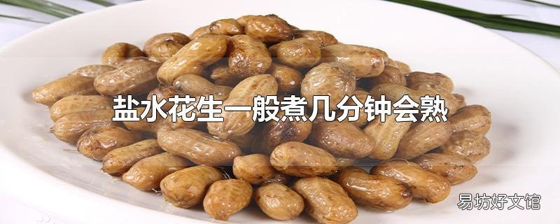 盐水花生一般煮几分钟会熟