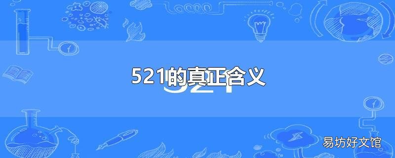521的真正含义