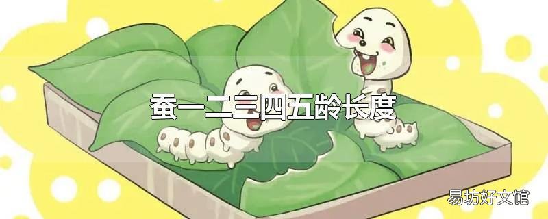 蚕一二三四五龄长度