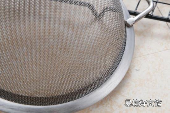 豆浆过滤网清洗小妙招