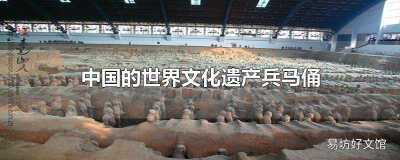中国的世界文化遗产兵马俑