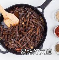 怎么炒冷吃牛肉好吃
