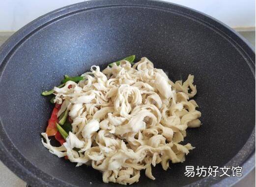 面筋卷怎么炒好吃