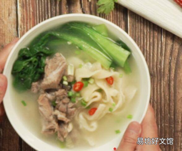 烩面的做法和配料