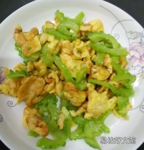 鸡蛋苦瓜怎么炒方法