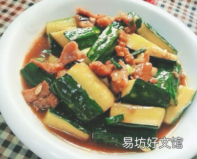 黄瓜炒瘦肉怎么做好吃又简单