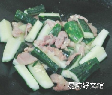 黄瓜炒瘦肉怎么做好吃又简单