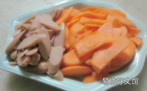 胡萝卜火腿小菜怎么炒