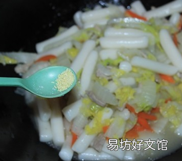 白菜和年糕怎么炒好吃