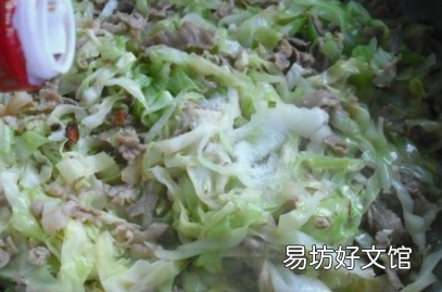 白菜羊肉怎么炒
