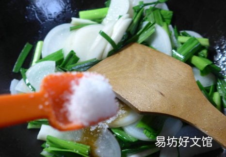 白萝卜和大蒜怎么炒