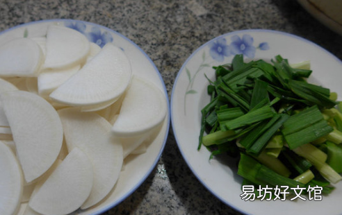 白萝卜和大蒜怎么炒
