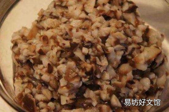 猪肉香菇饺子馅怎么调嫩