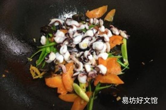 爆炒鱿鱼的做法窍门