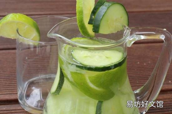 黄瓜和柠檬泡水的功效