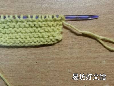 围巾怎么接第二卷线