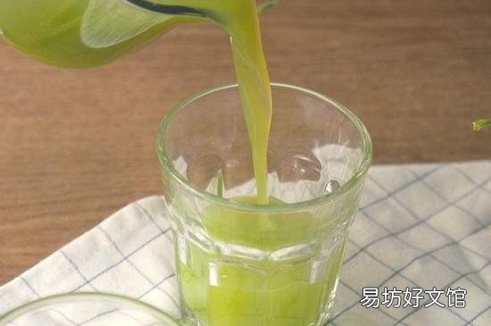 苦瓜水的功效与禁忌