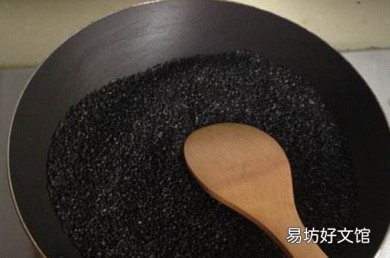 黑芝麻要不要炒熟和打碎?