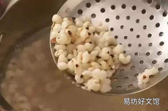 薏米炒过要泡了再煮吗