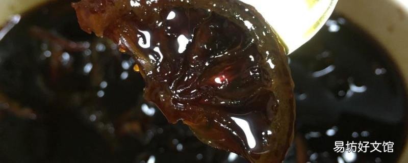 柠檬陈皮冰糖膏的作用