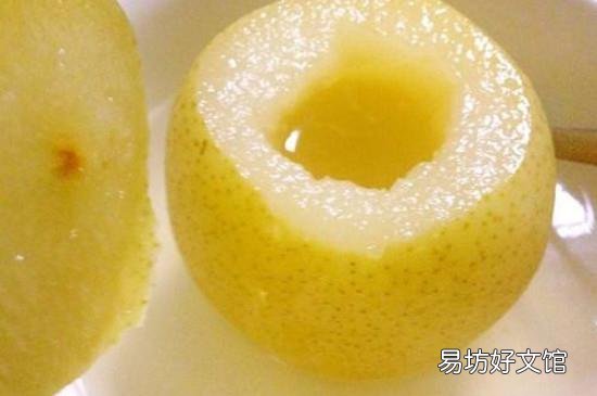 梨子蜂蜜水功效和作用