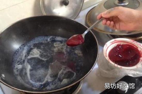 煮鸡血用热水还是冷水