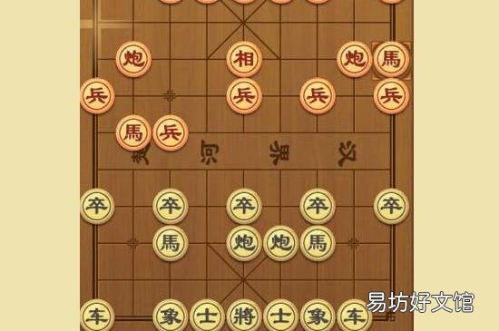 象棋开局布阵法口诀