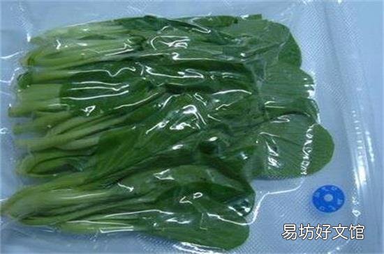蔬菜冰冻能保存多久