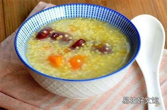 红豆小米红枣粥的功效与作用