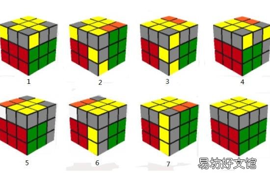三阶魔方图解一步一步