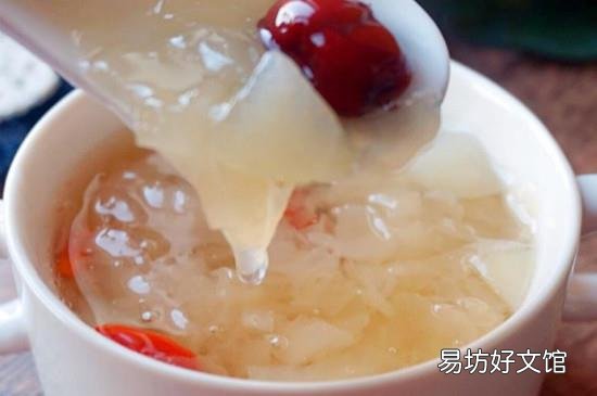 冰糖银耳炖雪梨的禁忌